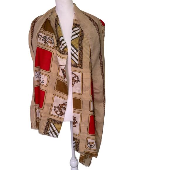 special by tre scarf horse and carriage design NWT womens medium - Picture 5 of 5